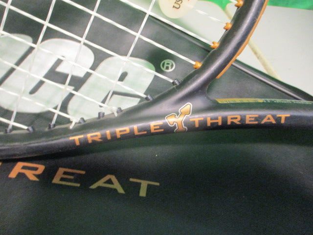 Load image into Gallery viewer, Used Prince Triple Threat Stealth Oversized 115 28" Tennis Racquet
