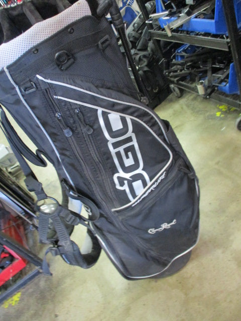 Used Ogio VaporLite Black Golf Stand bag