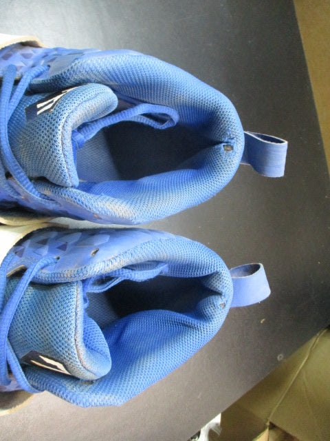Used Nike Trout Mid Cleats Royal Blue Adult Size 11.5