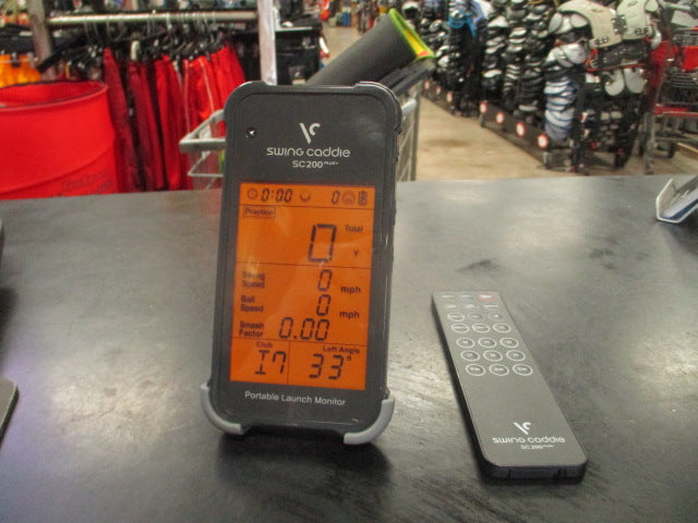 Load image into Gallery viewer, Used Swing Caddie SC200 Plus Portable Golf Launch Monitor w/ Remote
