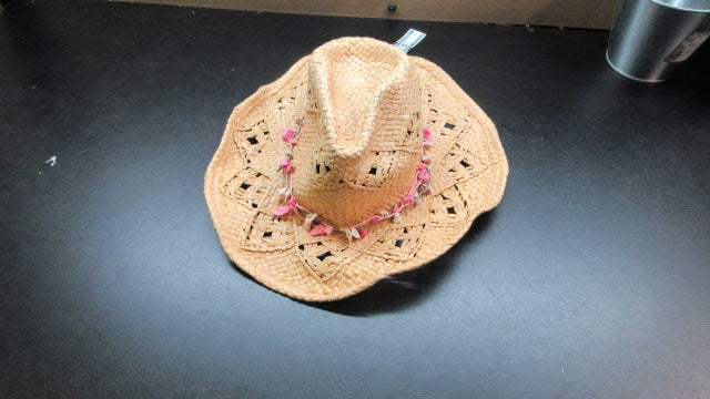 Load image into Gallery viewer, Tropical Trends Straw Sun Hat
