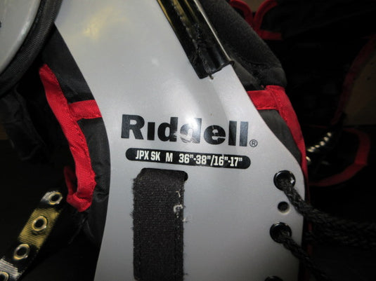 Used Riddell Power JPX SK Football Shoulder Pads W/ Back Plate  - Size Medium