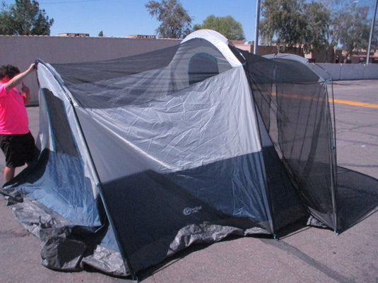 Used Portal Cabin Tent w/ Screen Porch