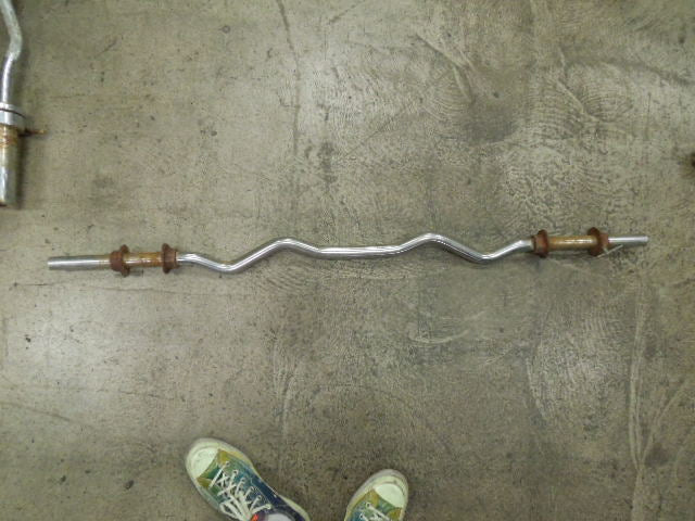 Load image into Gallery viewer, Used Standard Ez Curl Bar with Screw Locks Heavy Rust
