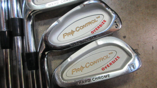 Used ProTacTic Pro Control Oversize Iron Set - LH - 3-PW