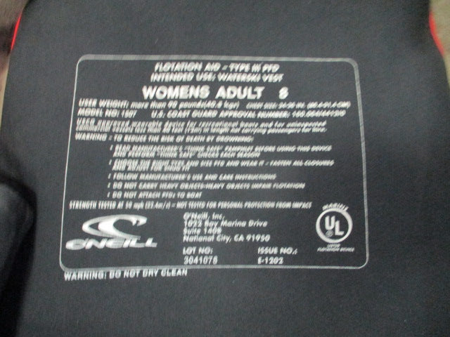 Load image into Gallery viewer, Used O'Neill Neoprene Women's Life Jacket Size 8
