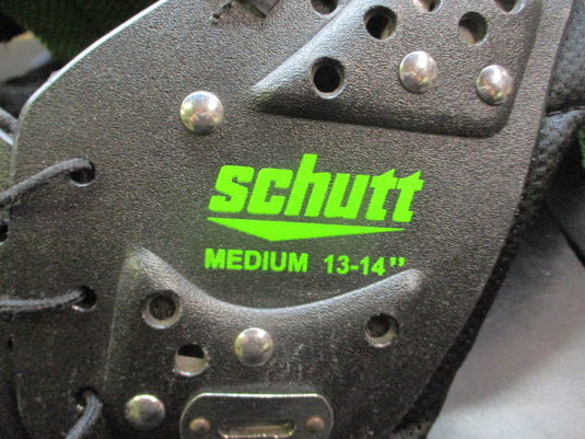Used Schutt Y Flex 4.0 Football Shoulder Pads - Size Medium (13"-14")