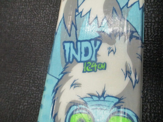 Used K2 Indy 124CM JR Downhill Skis W/ Marker Bindings