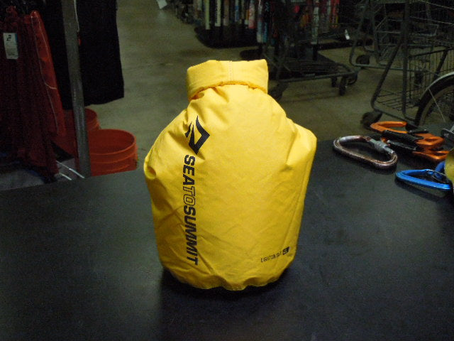 Load image into Gallery viewer, Used Sea to Summit Lightweight 4L Yellow Dry Bag
