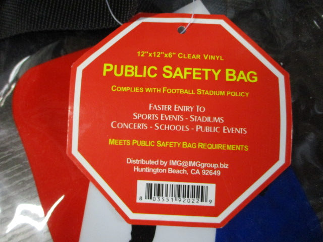 Load image into Gallery viewer, Clear Public Safety Bag - 12&quot;x12&quot;x6&quot;

