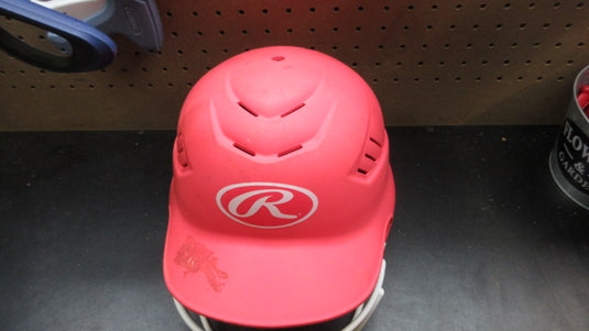 Used Rawlings Coolflo Softball Batting Helmet with Face Guard - Size 6 1/2-7 1/2