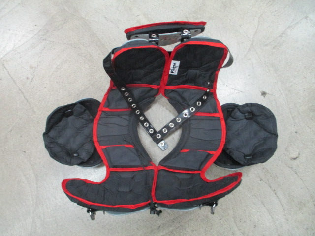 Load image into Gallery viewer, Used Riddell Power JPX Football Shoulder Pads w/ Back Plate Size Youth Medium
