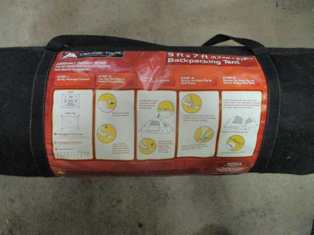 Load image into Gallery viewer, Open Box Ozark Trail Backpacking Tent 9ft x 7ft Sleeps 4
