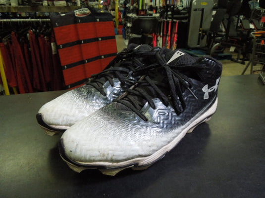 Used Under Armour Spotlight Hammer RM Football Cleats Size 12