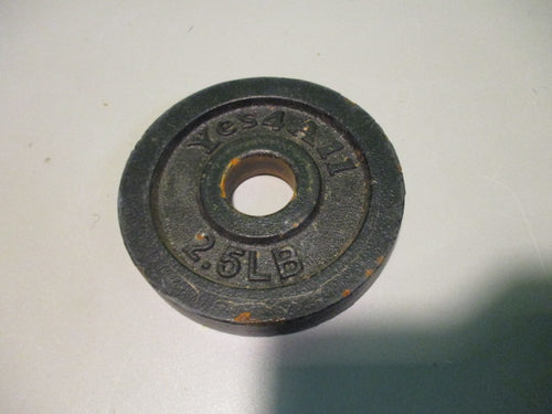 Used Yes 4 All 2.5Lb Cast Iron Weight Plate