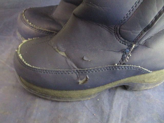 Load image into Gallery viewer, Used Land&#39;s End Insulated Snow Boots Youth Size 11 - worn
