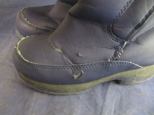 Used Land's End Insulated Snow Boots Youth Size 11 - worn