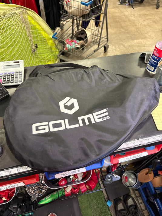 Used GOLME Pro 2 ft Pop Up Soccer Goal 2 pc Set with Carry Bag