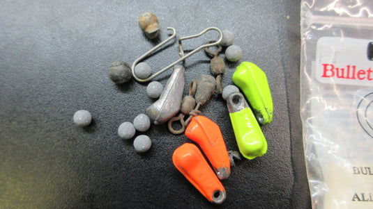 Used Fishing Weights - Assorted Sizes