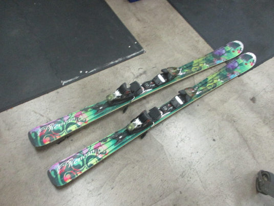 Used Nordica Phenom 154cm Skis W/ Nordica Bindings