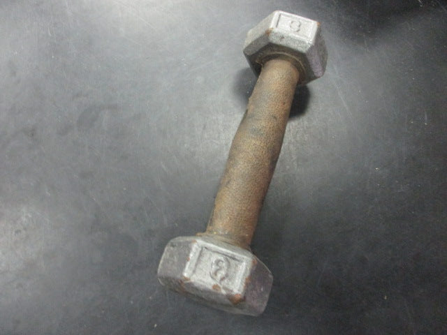 Load image into Gallery viewer, Used 3LB Cast Iron Dumbbell
