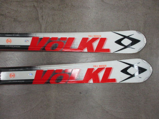 Used Volkl Full Rocker RTM81 171cm Downhill Skis With Bindings