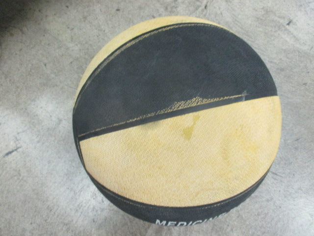 Load image into Gallery viewer, Used Black and Yellow 7 KG Medicine Bal
