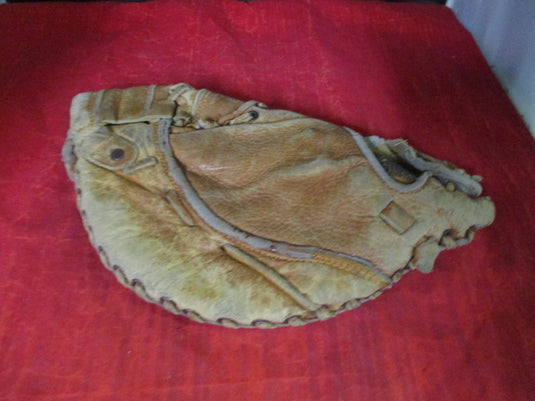 Used Vintage Professional Model Leather 1st Baseman's Glove