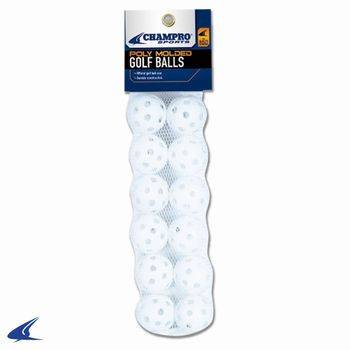 New Champro 5" Poly Molded Golf Ball - 1 Dozen
