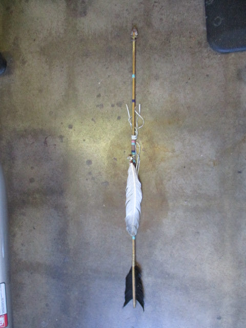 Used Hanging Eagle Feather Arrow