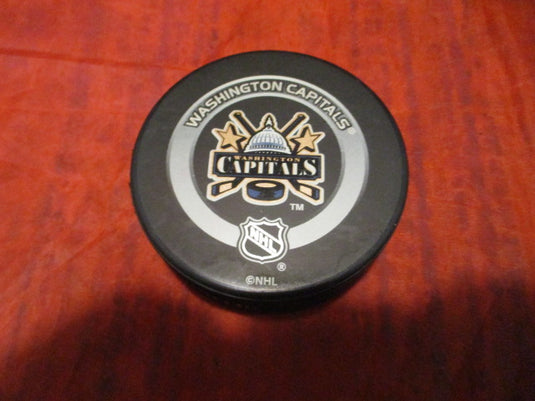 Used Washington Capitals  Official Game Puck