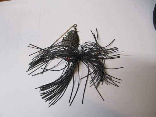 Used Grey Spinnerbait Lure