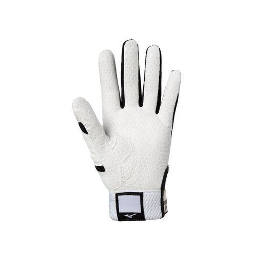 New Mizuno Youth White/Black MVP Batting Gloves T-Ball