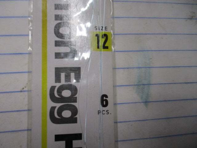 Load image into Gallery viewer, Danielson Salmon Egg Hooks Size 12 - 6 ct
