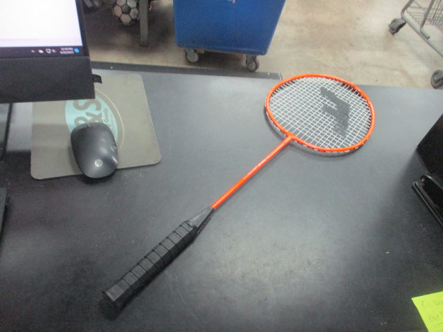 Load image into Gallery viewer, Used Franklin Orange Badminton Racquet
