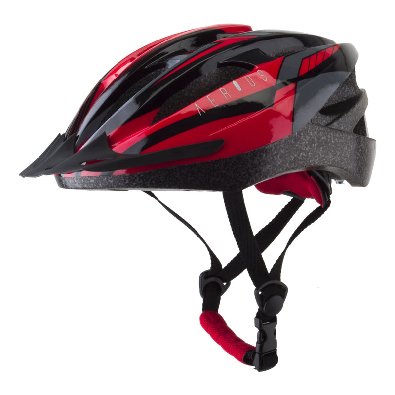 Load image into Gallery viewer, New Aerius V19-Sport Black/Red Bicycle Helmet Size M/L 58-62cm
