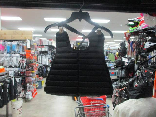 Used Black Softball Catcher Chest Protector