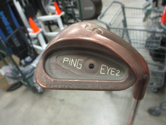 Load image into Gallery viewer, Used PING Eye 2 Beryllium Copper Irons 3-PW-SW Black Dot RH All Matching Serial#
