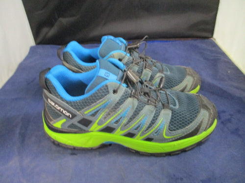 Used Salomon XA Pro V8 J Trail Running Shoes Youth Size 4