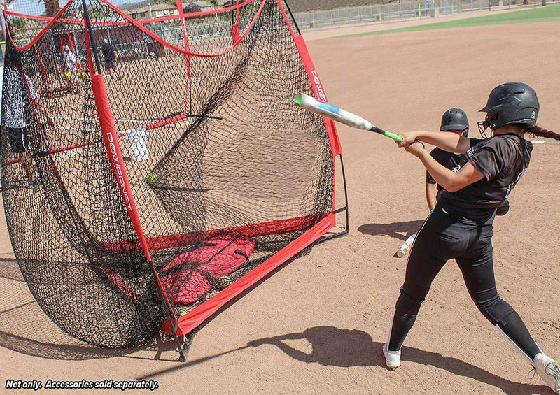 Load image into Gallery viewer, New PowerNet Triple Threat Baseball 3 Way 7&#39; x 7&#39; Batting or Pitching Net
