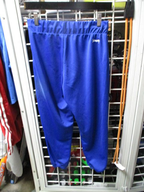 Used Intensity Blue Elastic Bottom Softball Pants Adult Size Medium