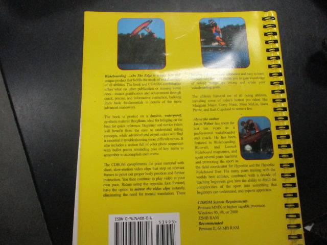 Load image into Gallery viewer, Used Wakeboarding on The Edge Instruction Book
