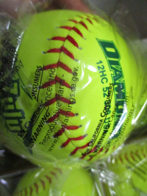 New Diamond ZULU .52 COR USA 12" Slowpitch Softball - 1 Dozen