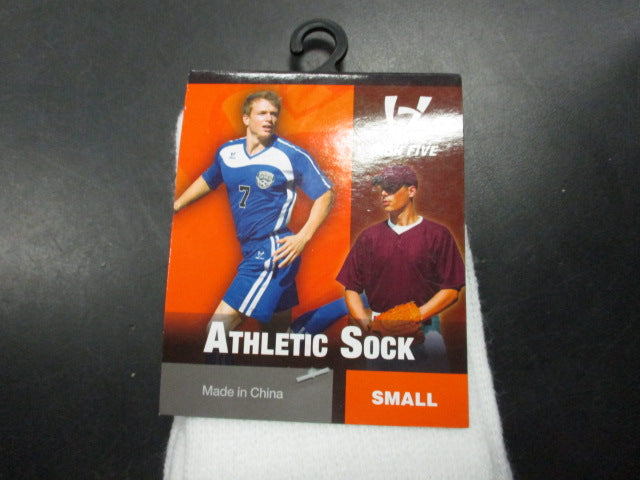 Load image into Gallery viewer, High Five Athletic Sock White- Small
