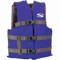 New Stearns Classic Series Adult Oversized Blue Boating Lifejacket