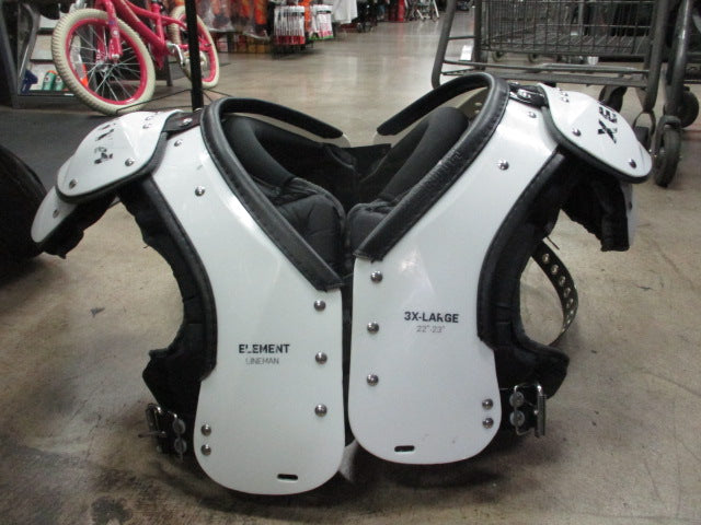 Load image into Gallery viewer, Used Xenith Element 3XL Lineman Football Shoulder Pads
