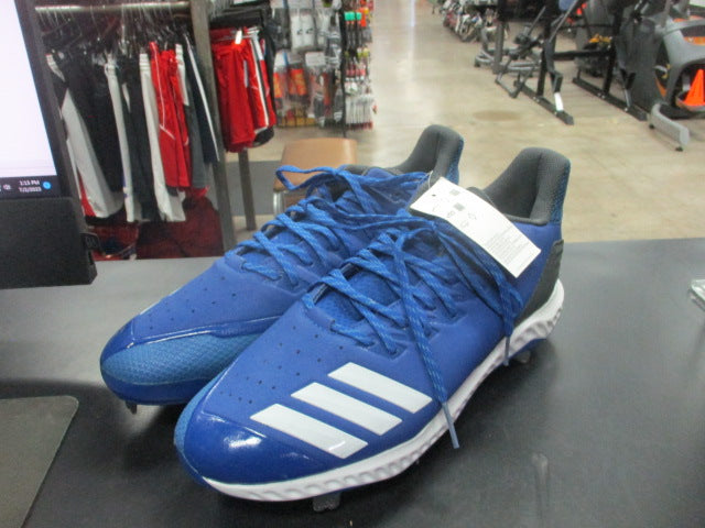 Load image into Gallery viewer, Used Adidas Icon Bounce Metal Cleats Size 13
