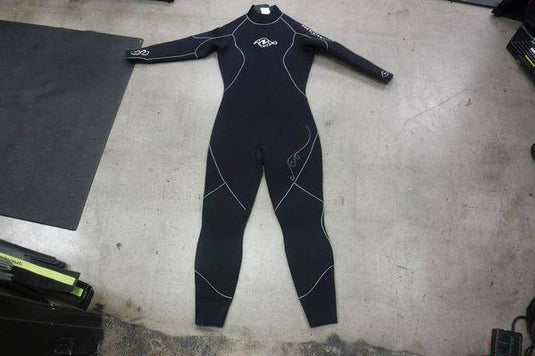 New Aqualung Aquaflex 7mm Womens Size 8 Full Wetsuit