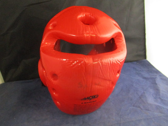 Used Macho Red Foam Headgear