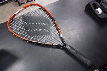 Load image into Gallery viewer, Used Ektelon Powerfan Cobra 22&quot; Racquetball Racquet
